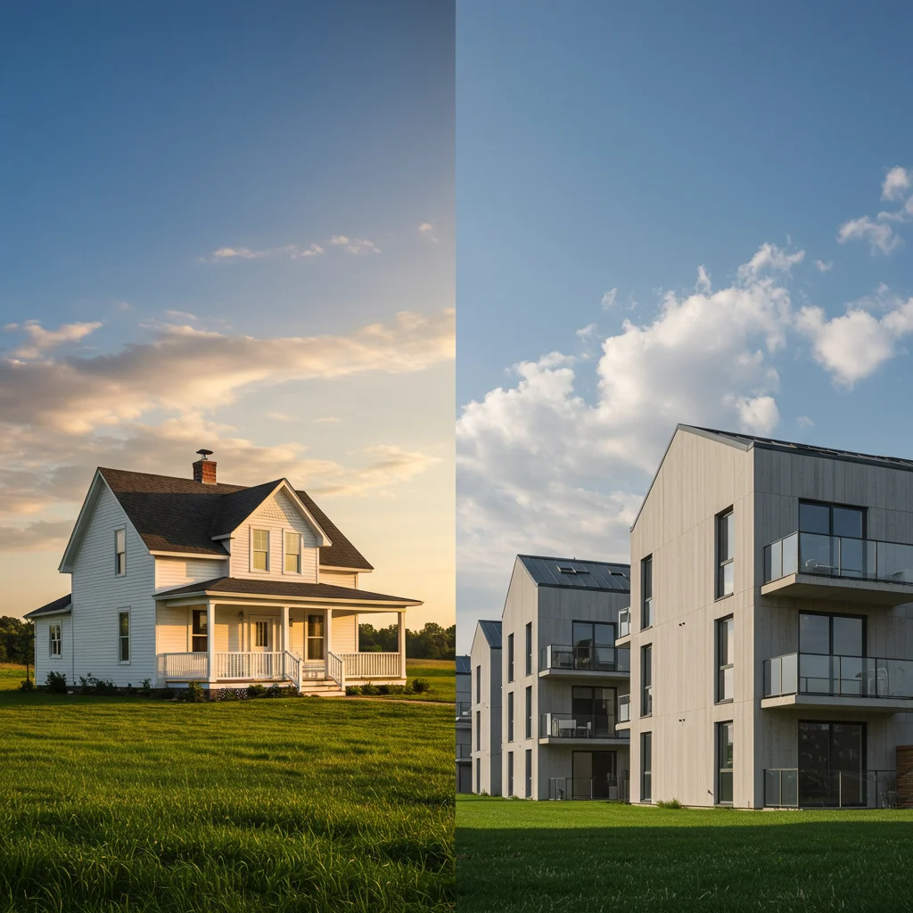 Farmhouse Apartments vs. Traditional Farmhouses: What’s the Difference?