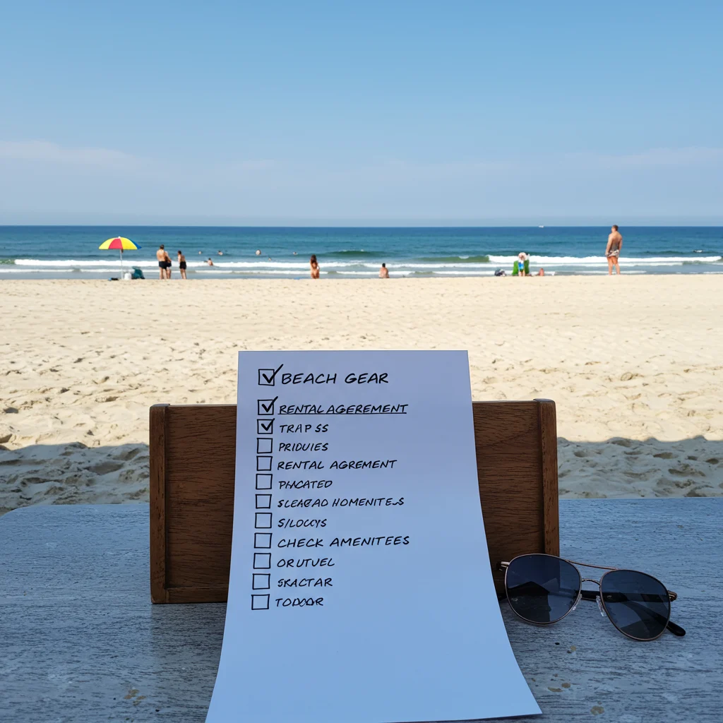 Final Checklist Before Booking Your Wildwood Rental