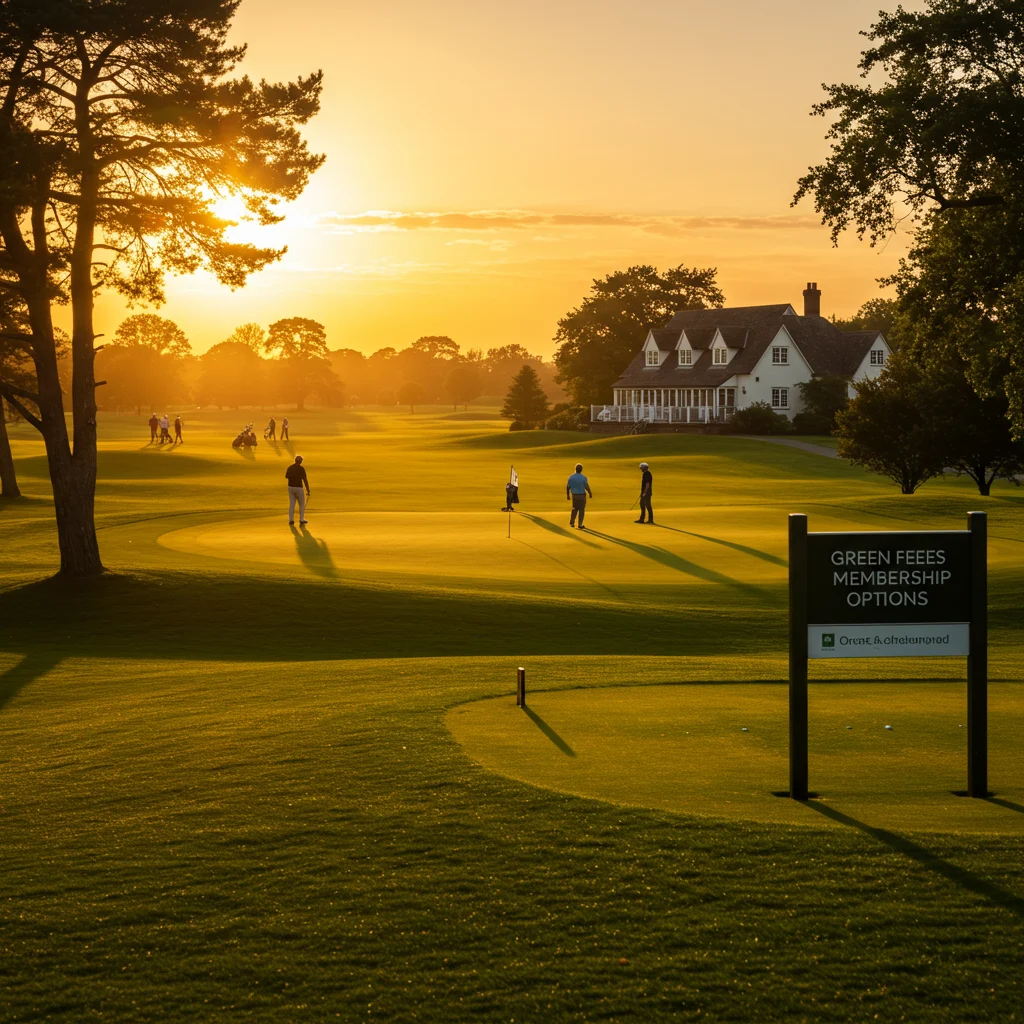 Green Fees and Membership Options
