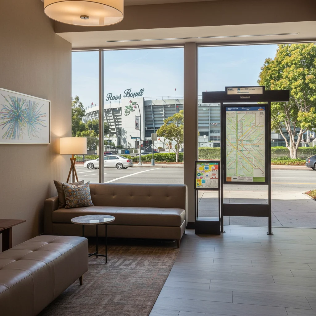 Hotels Near Public Transit to the Rose Bowl