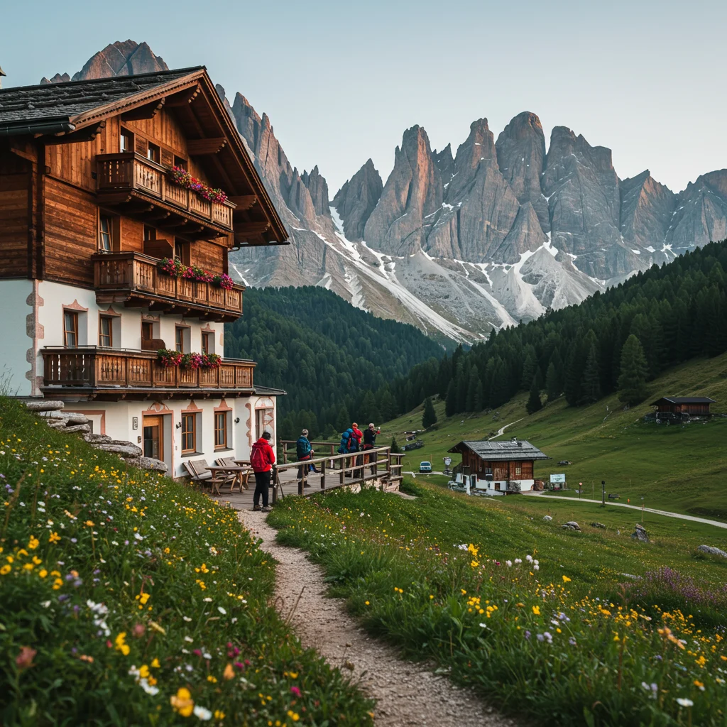 Hotels with Direct Access to Iconic Dolomite Trails