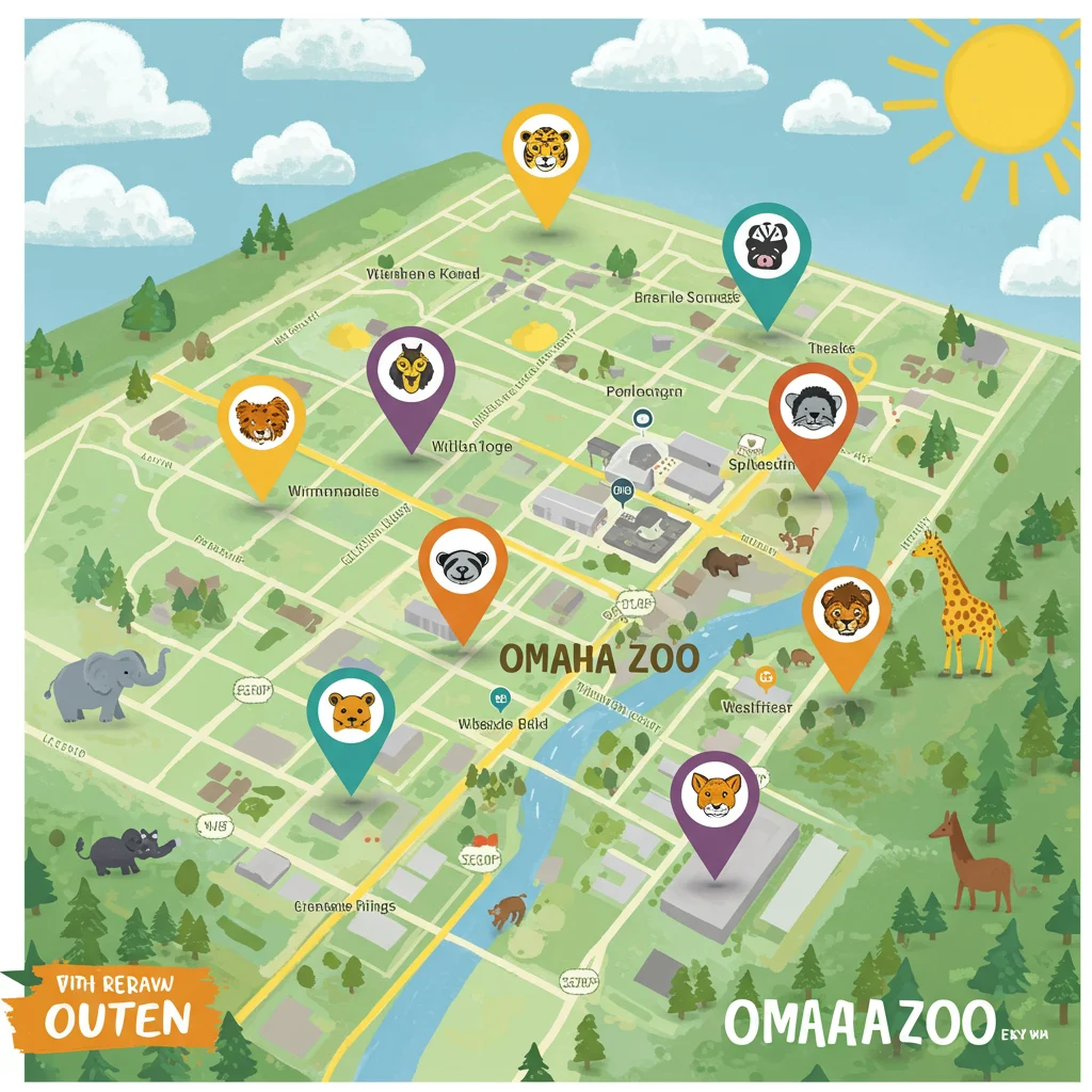 How Close Are These Hotels to Omaha Zoo?