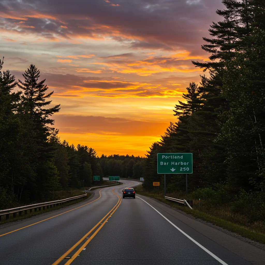 How Long Does the Portland to Bar Harbor Drive Take?