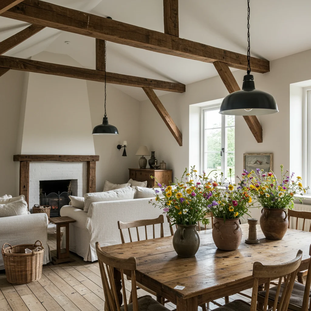 How to Decorate a Farmhouse Apartment for Rustic Modern Vibes