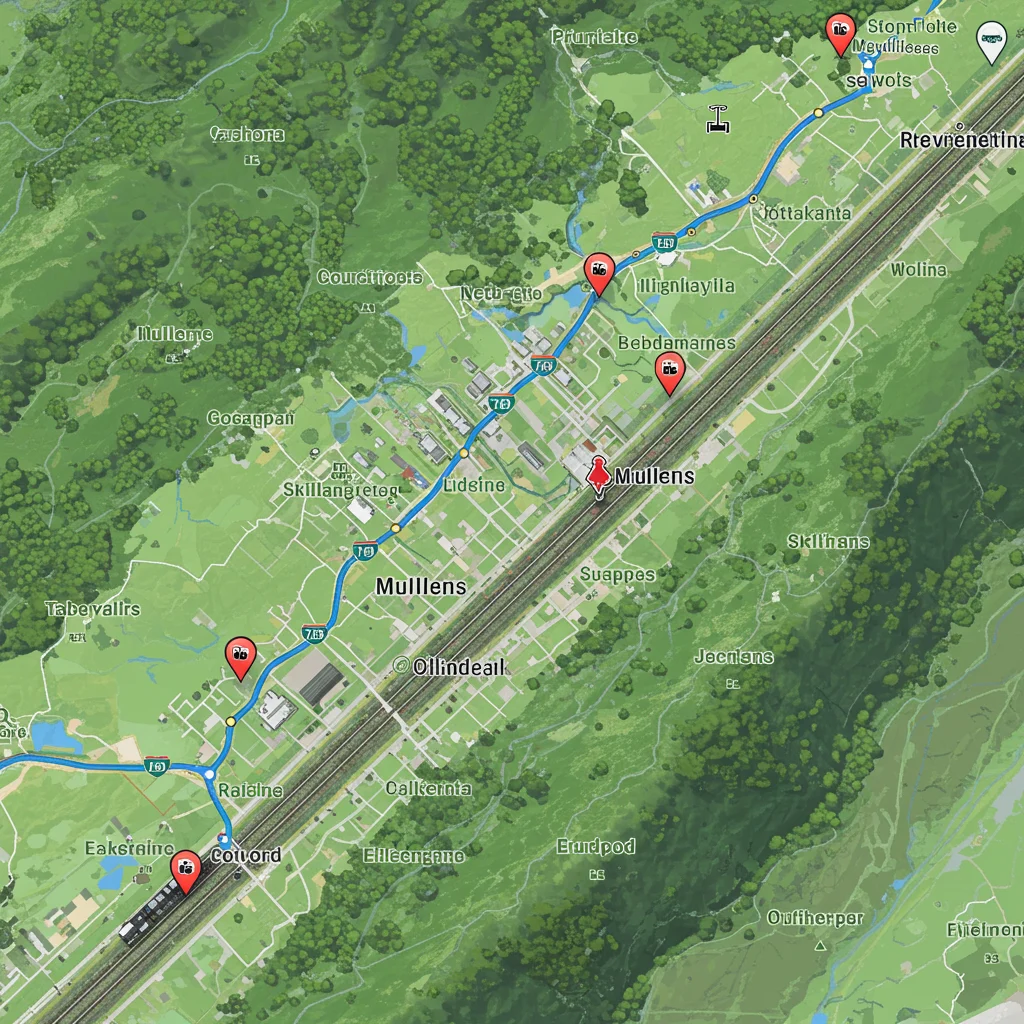 How to Get to Mullens: Directions and Transportation Options