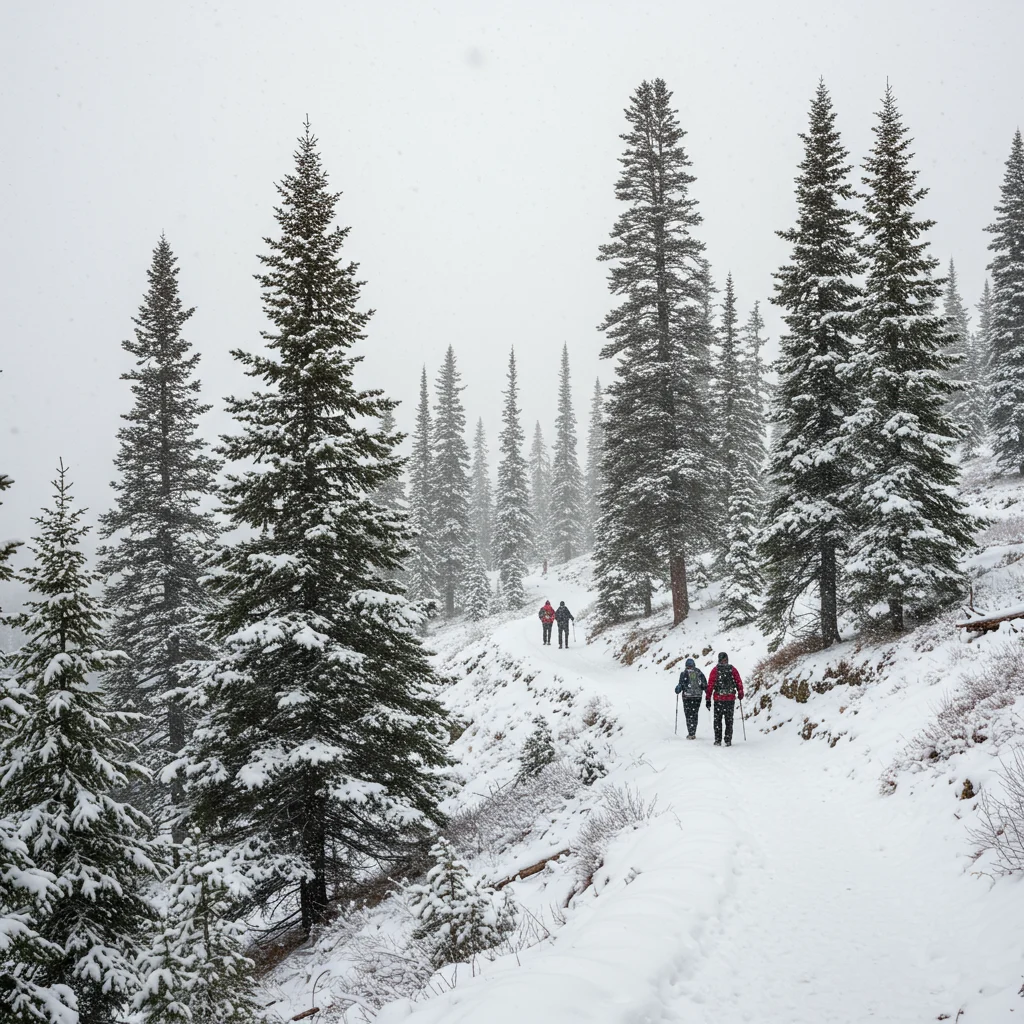 Introduction to Chickadee Ridge: A Hiker’s Winter Wonderland