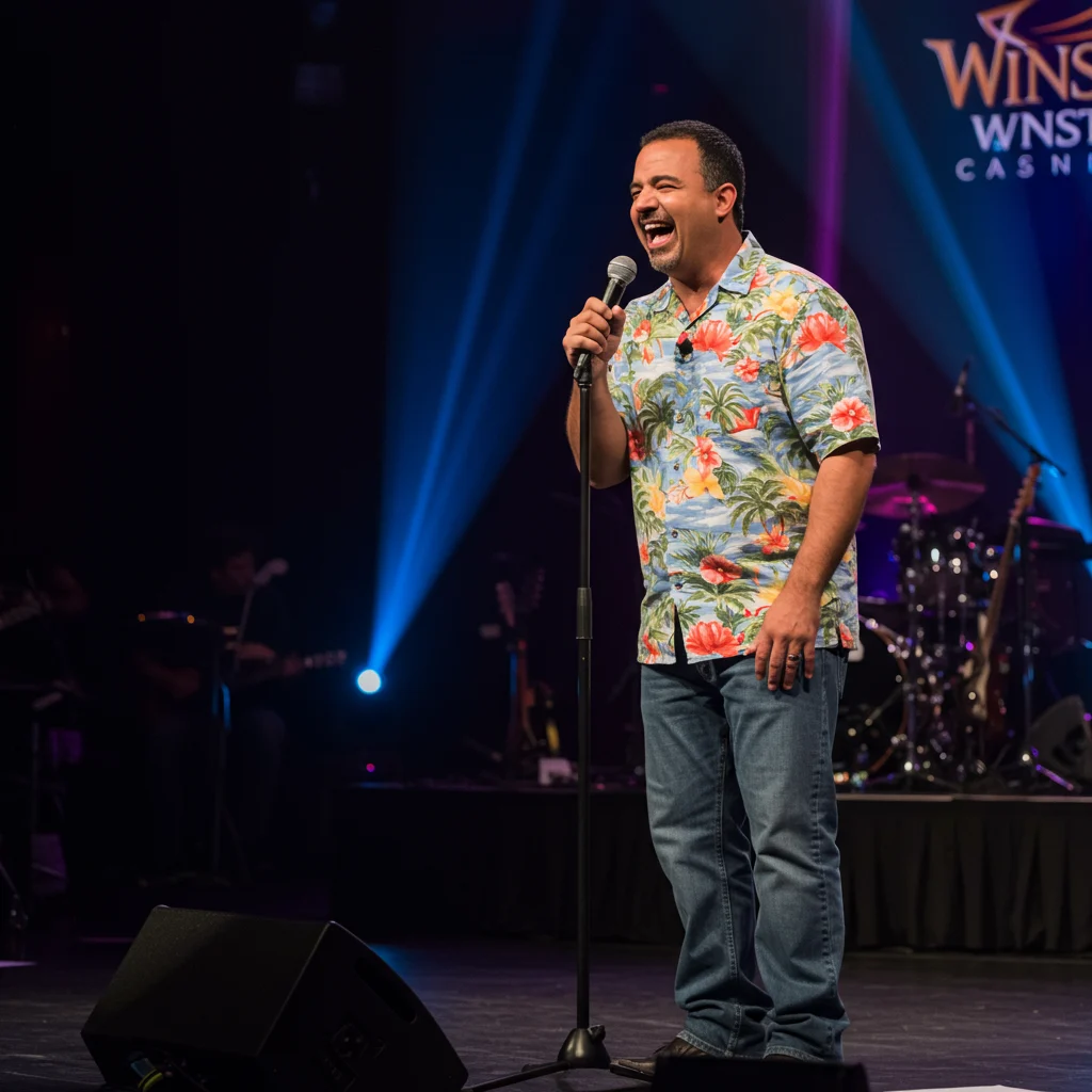 Introduction to Gabriel Iglesias at Winstar