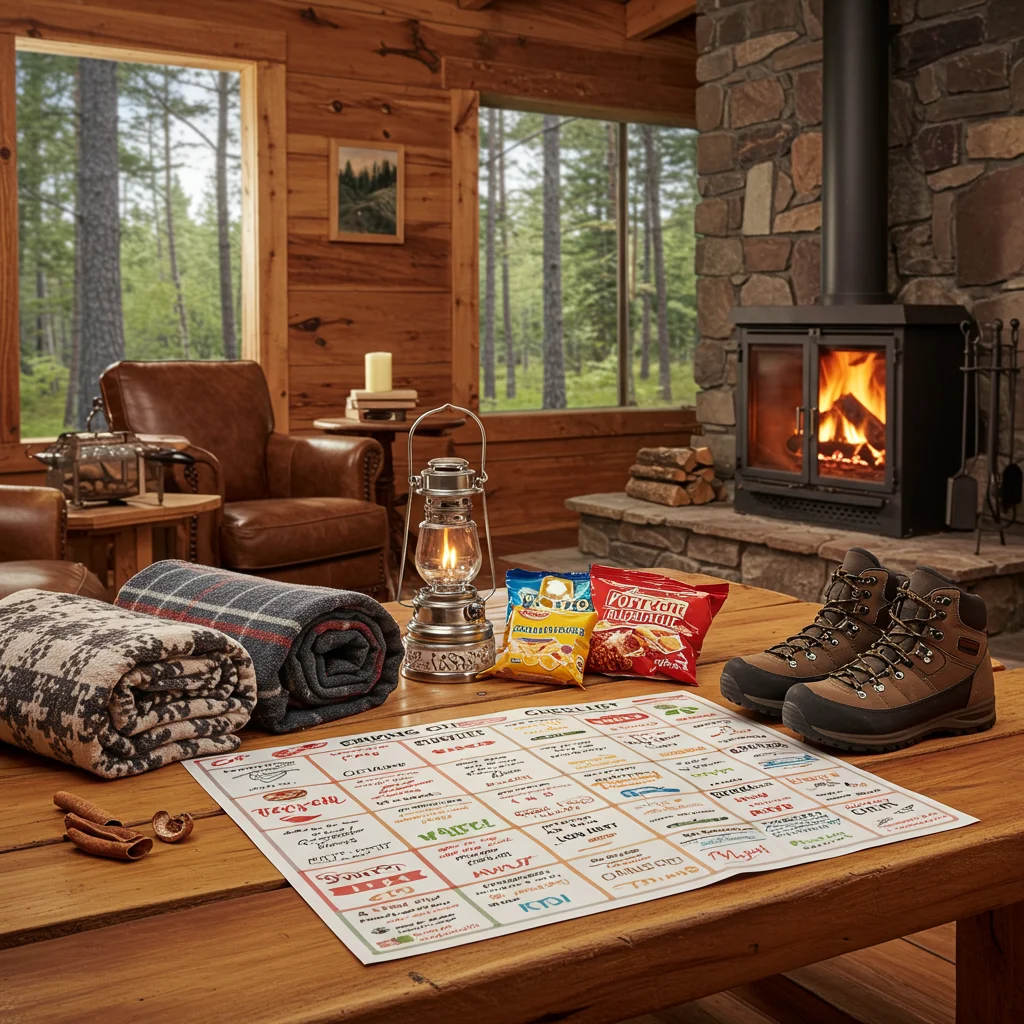 Packing Checklist for Your Cozy Cabin Getaway
