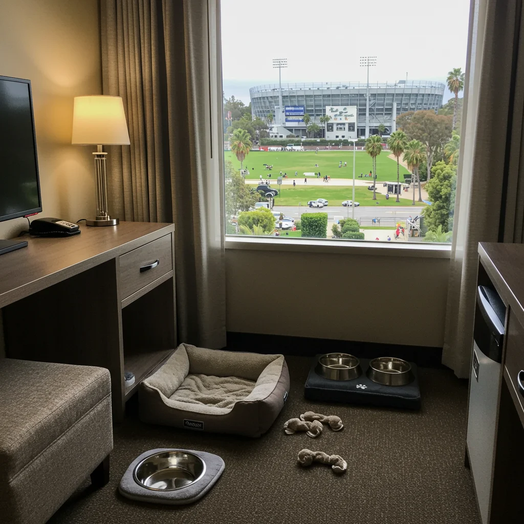 Pet-Friendly Hotels Near the Rose Bowl