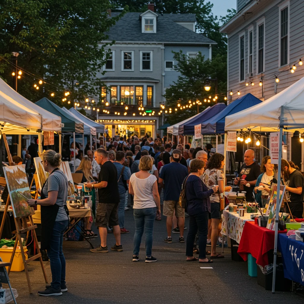 Rockland: Art, Food, and Festivals