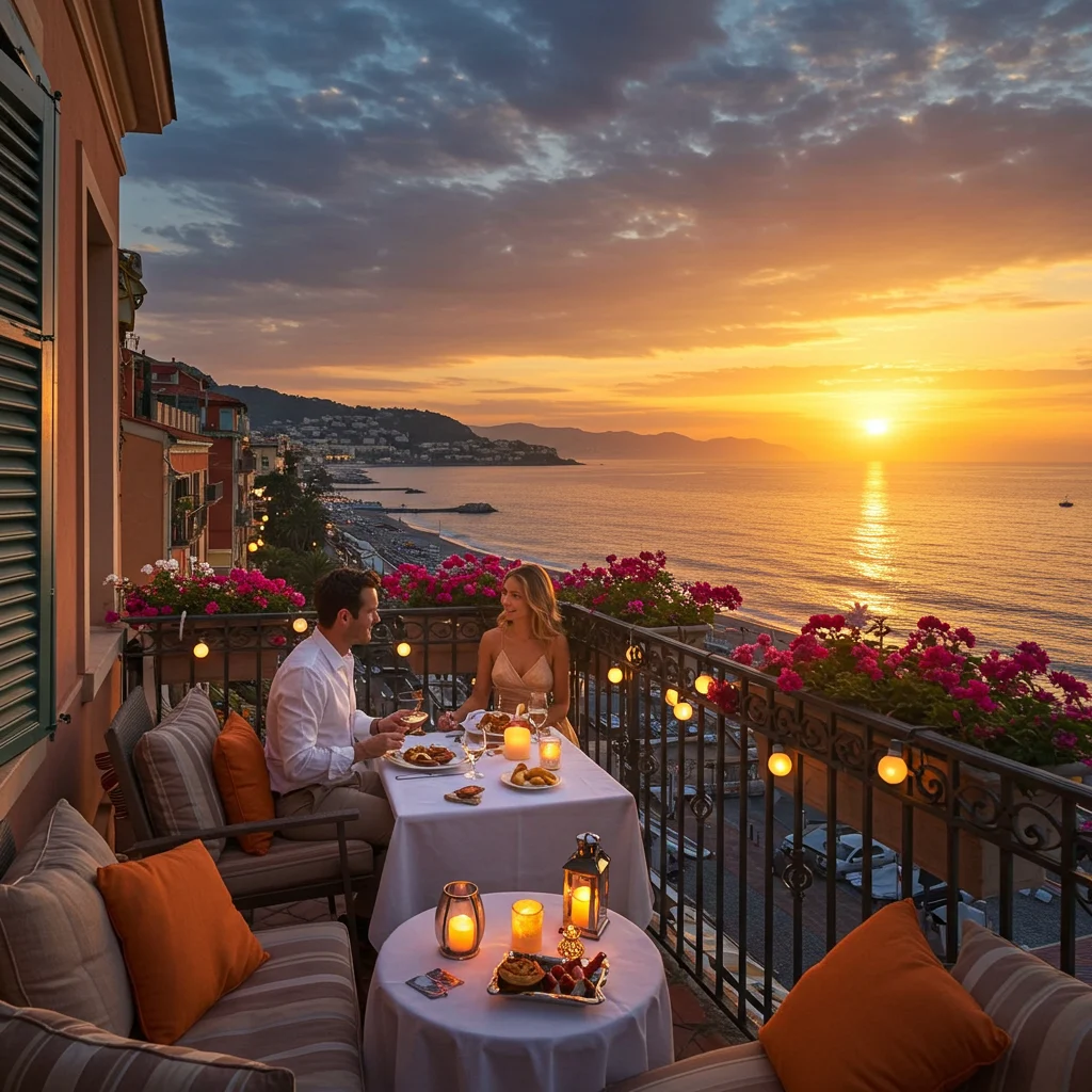 Romantic Hotels in Nice with Balcony Views