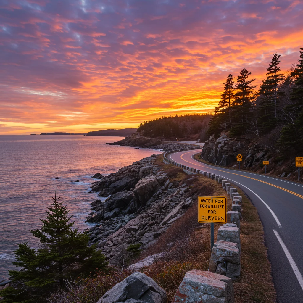 Safety Tips for Driving the Maine Coast