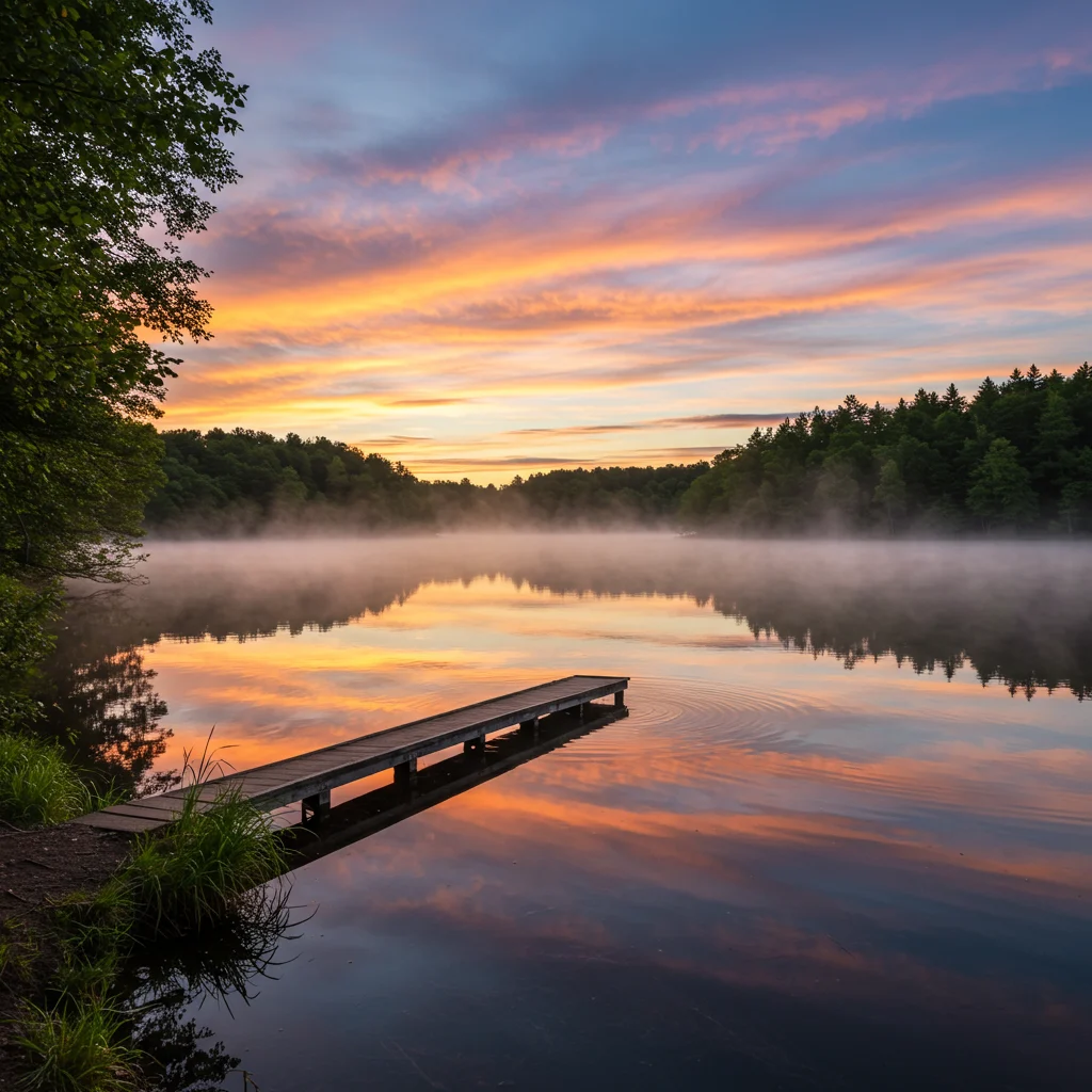 The Heart of Tranquil Waters: The Lake