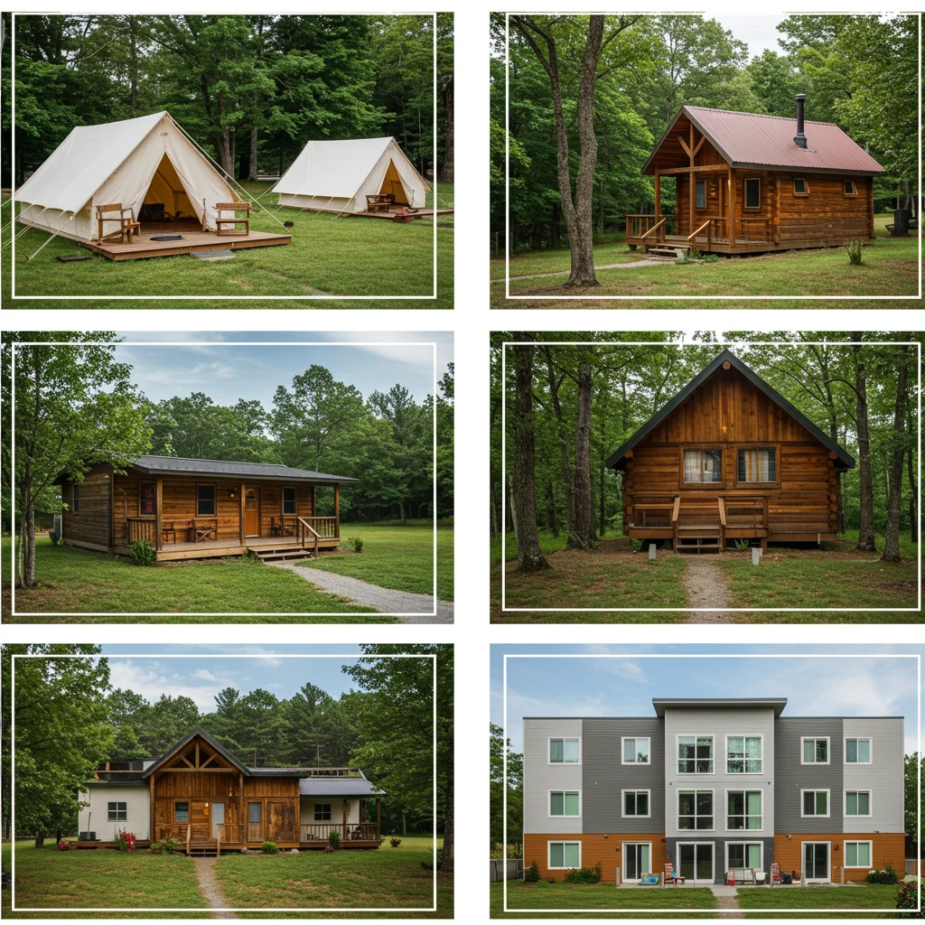 Types of Accommodation in Monroe