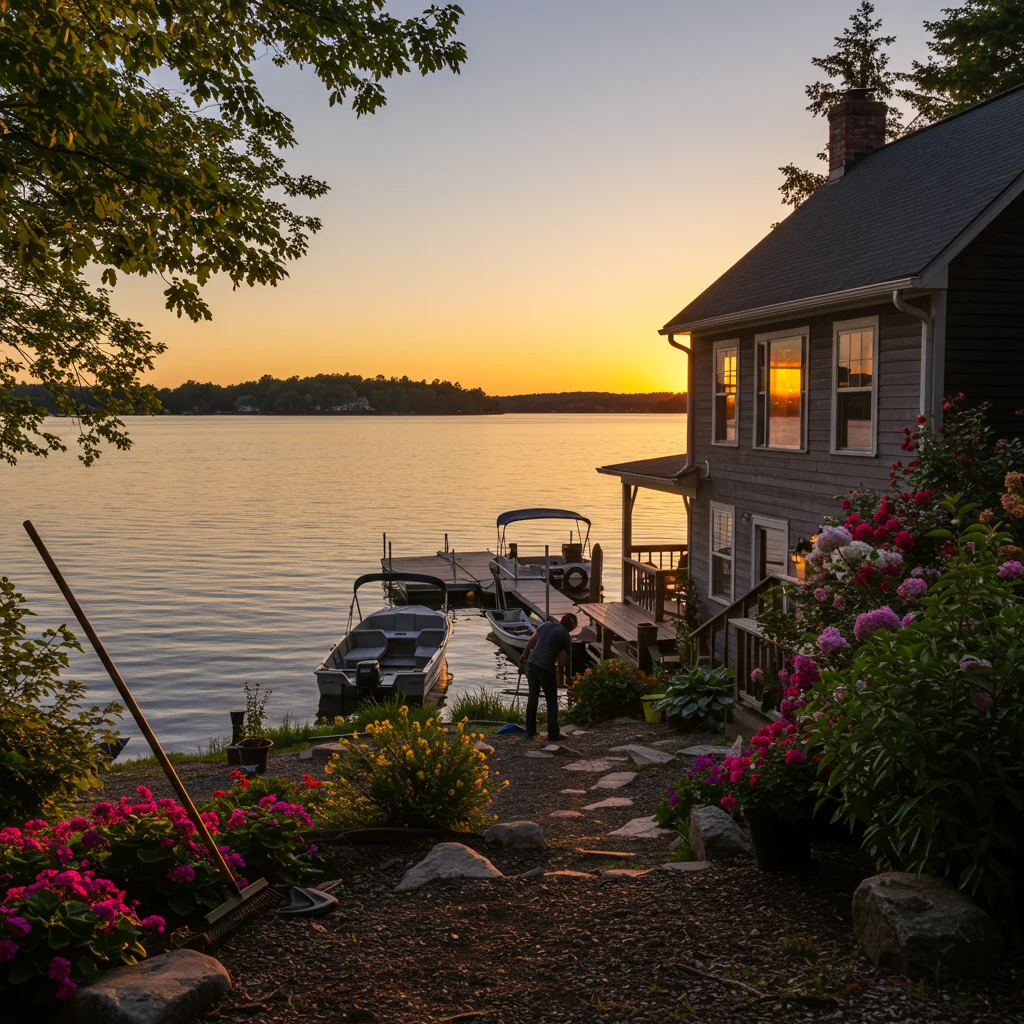 What Are the Maintenance Considerations for Lakeside Homes?