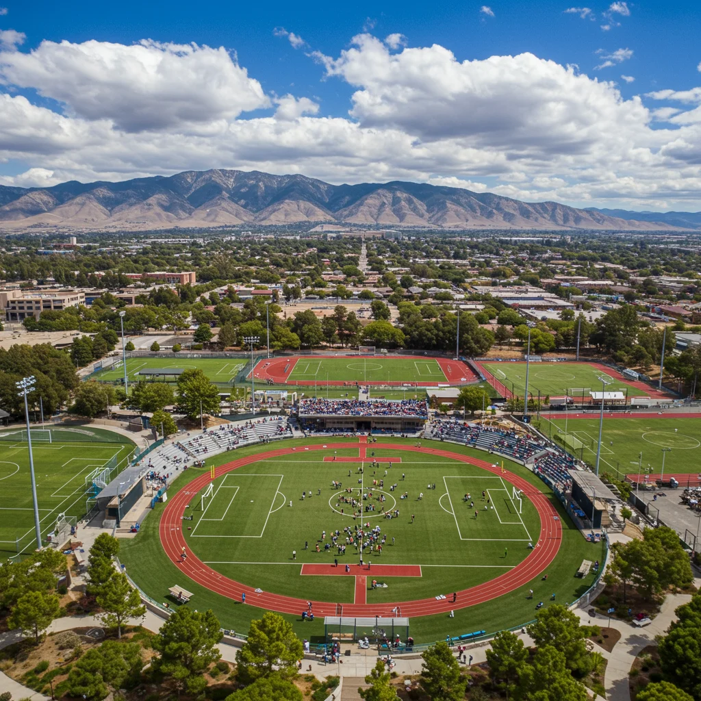 Where Is Aurora Sports Park Located?
