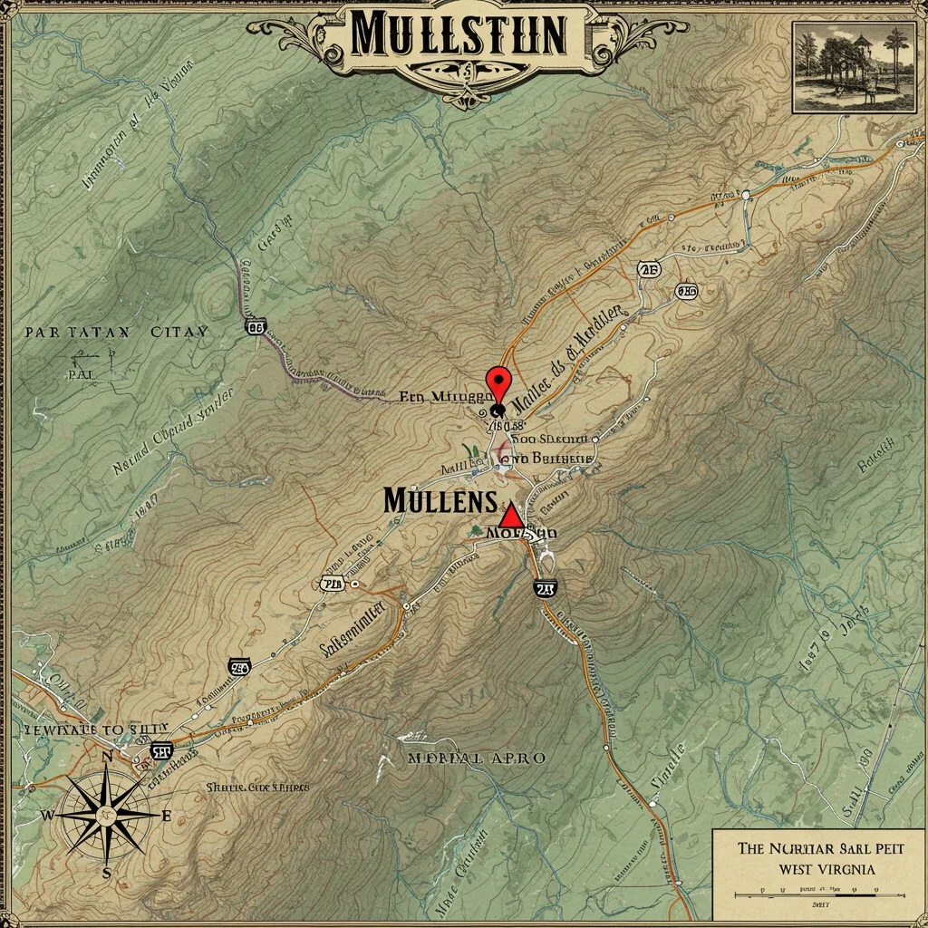 Where Is Mullens, WV Located?