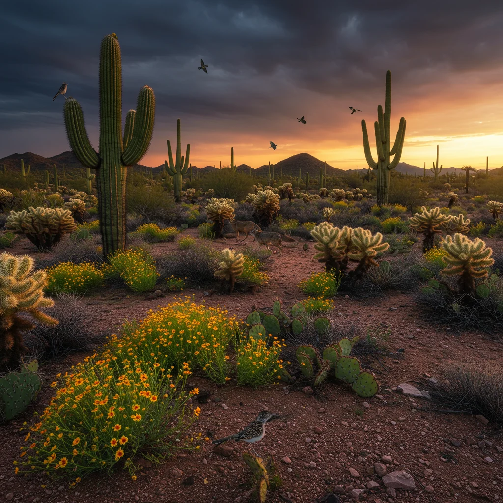Wildlife and Unique Flora of La Rumorosa