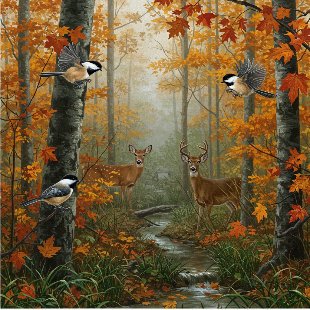Wildlife Encounters on Chickadee Ridge