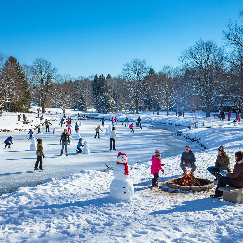 Winter Activities at Plamann Park