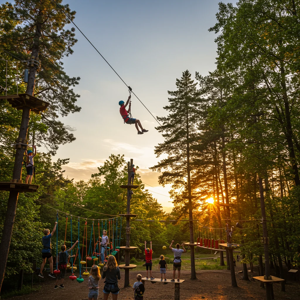 Adventure Parks and Ziplining