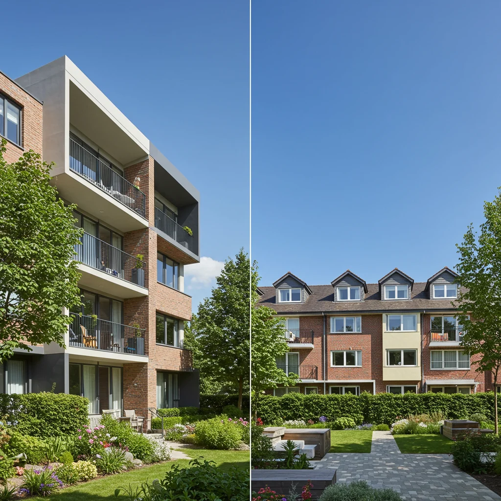 Comparing Town Place to Other Suburban Apartments
