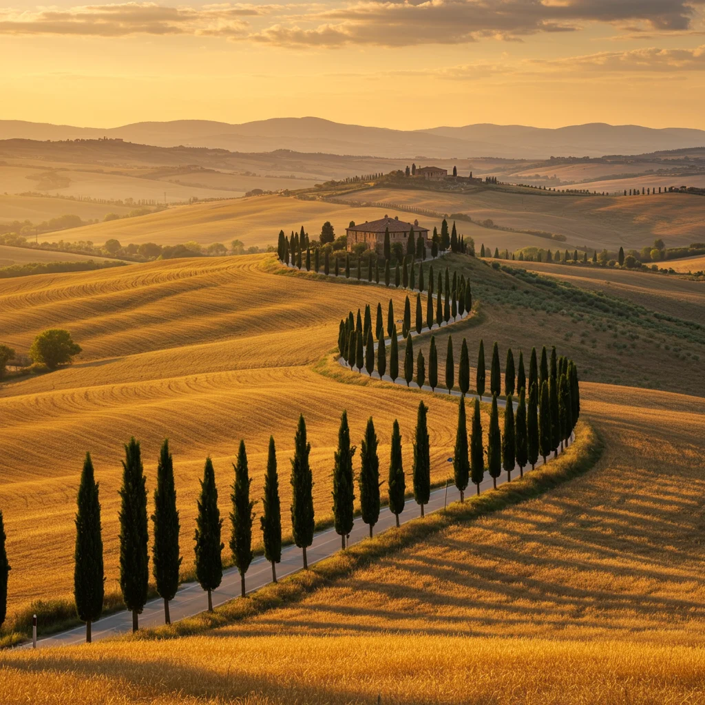 Crossing into Tuscany: Scenic Routes and Hidden Views