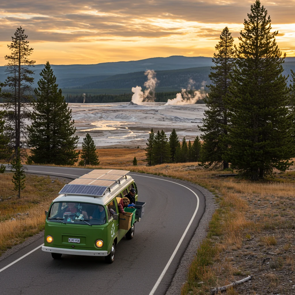 How Can You Travel Sustainably on a Seattle to Yellowstone Road Trip?