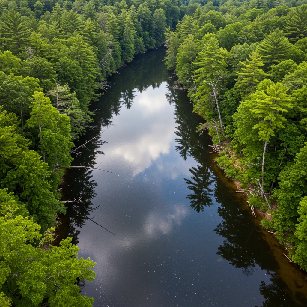 How Forests and Fishing Interconnect in Hancock