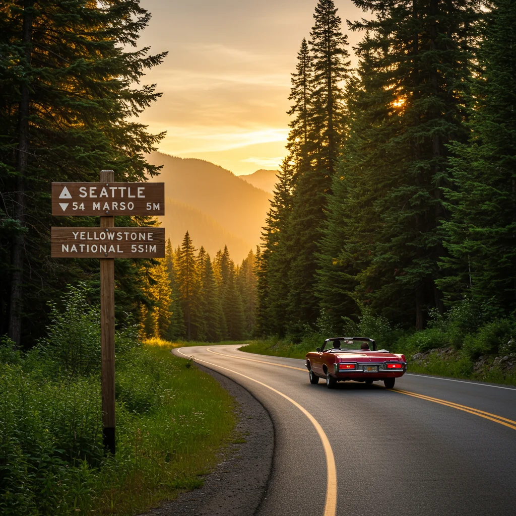 How Long Does It Take to Drive from Seattle to Yellowstone?