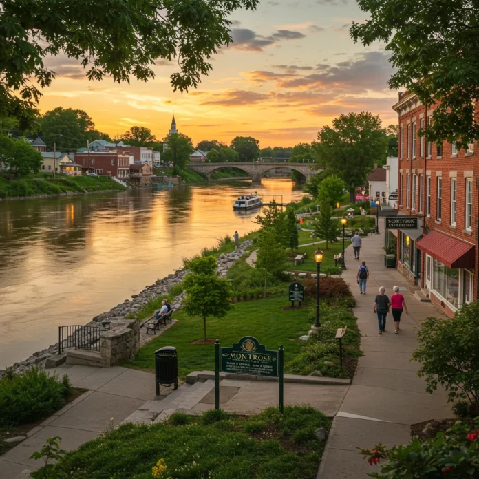 Montrose, Iowa: A Riverside Town with History