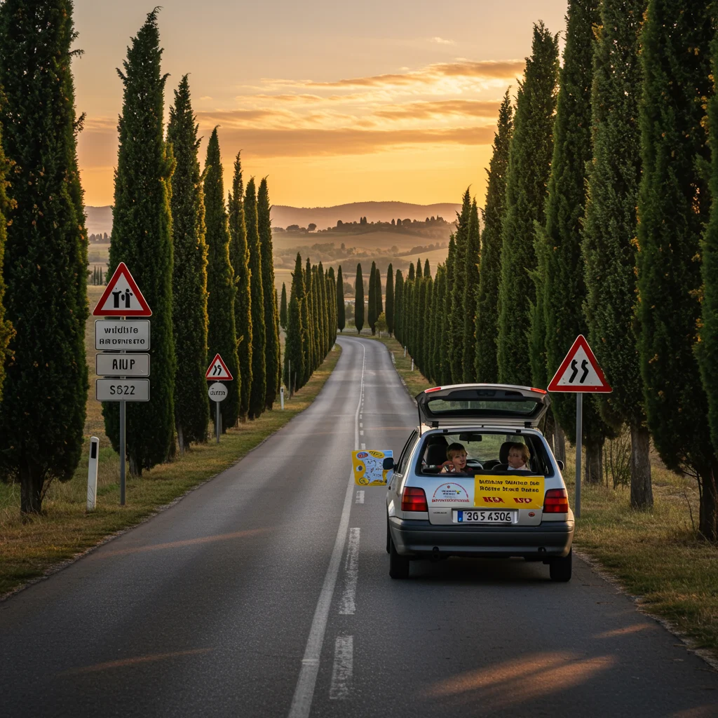 Safety Tips for Driving in Rural Tuscany