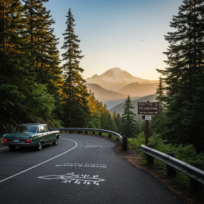 Seattle to Yellowstone: A Scenic Drive Guide