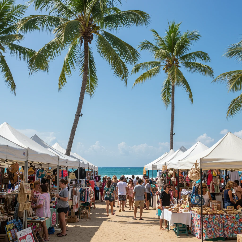 Shopping at and Around Summit Beach Resort