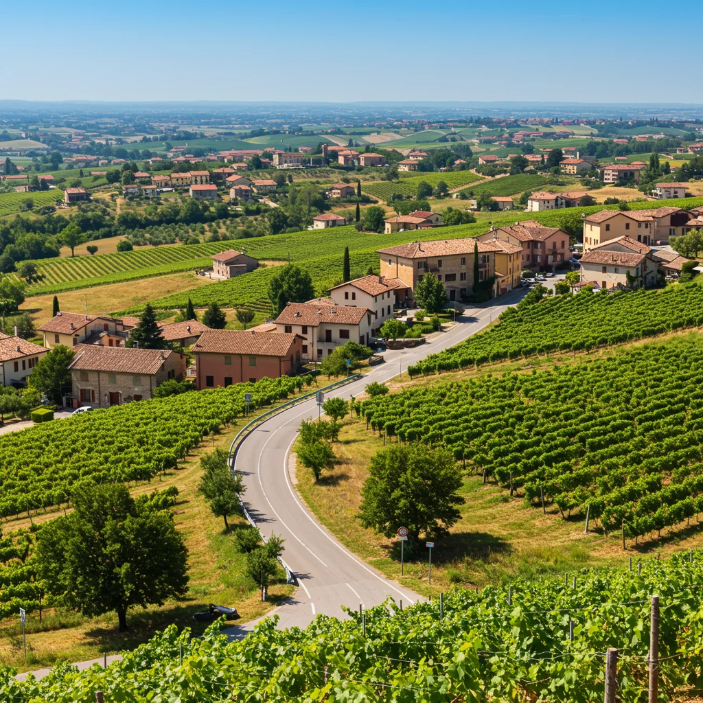 Suggested Route 2: The Central Path via Parma and Reggio Emilia