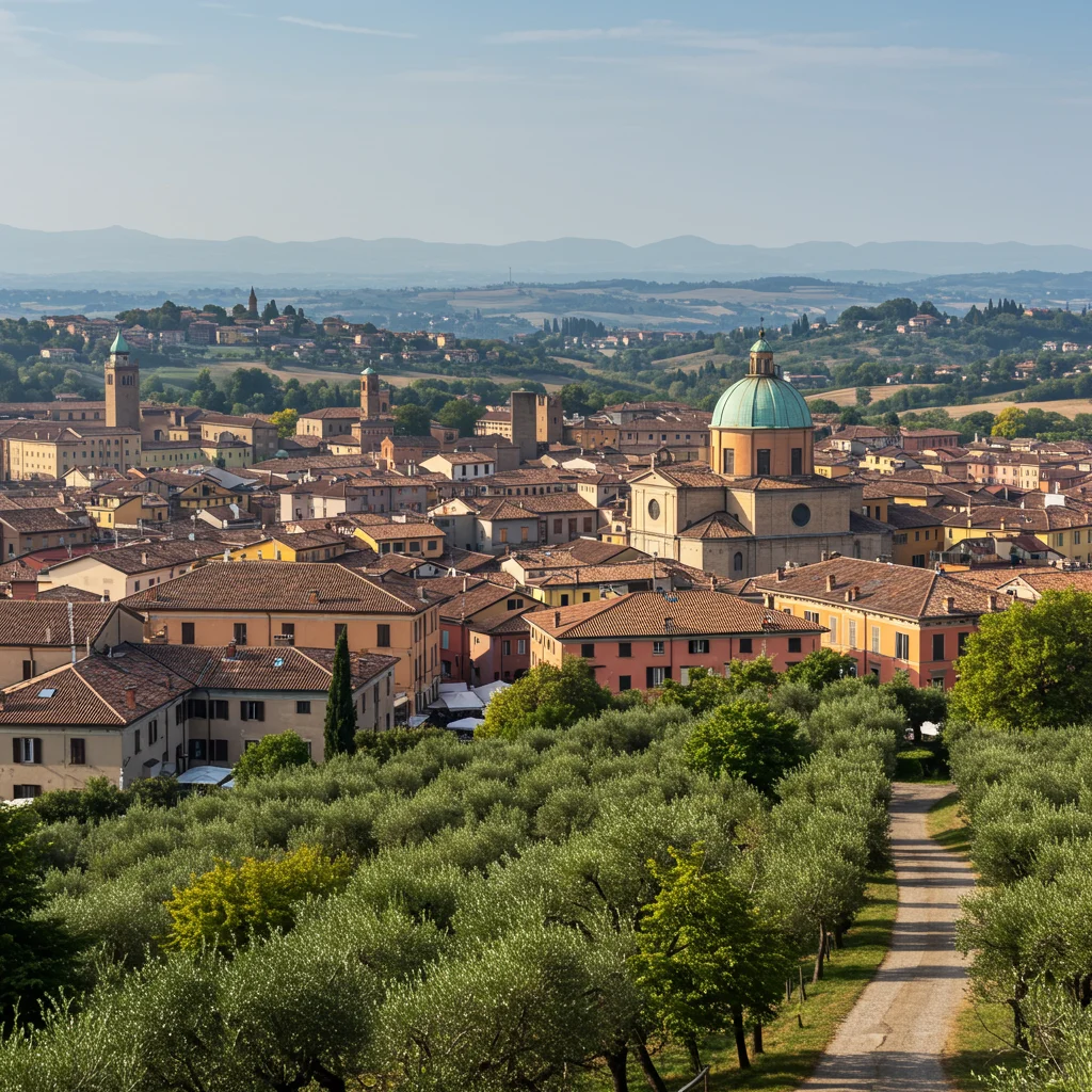 Suggested Route 3: The Eastern Path via Modena and Bologna