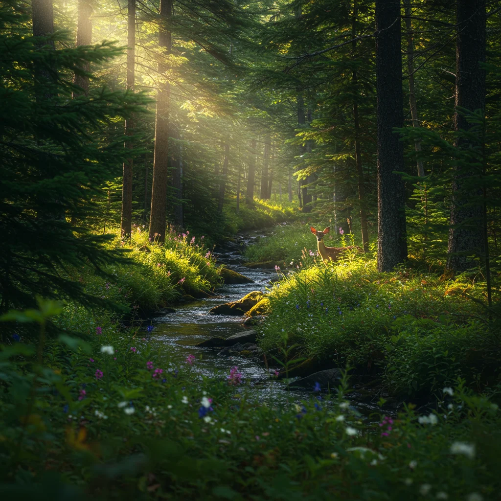 The Heart of Hancock: Its Forests