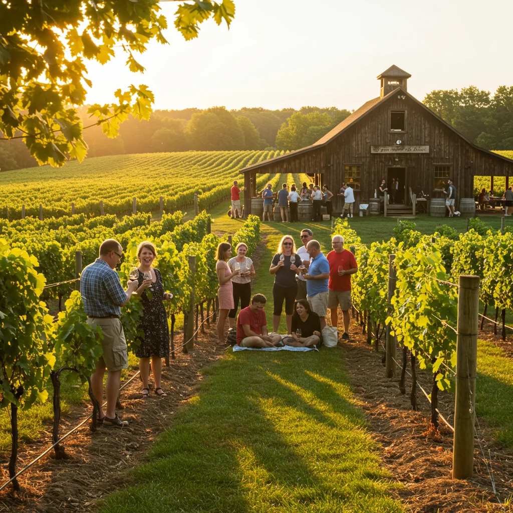 The Wine Scene in Holley, NY