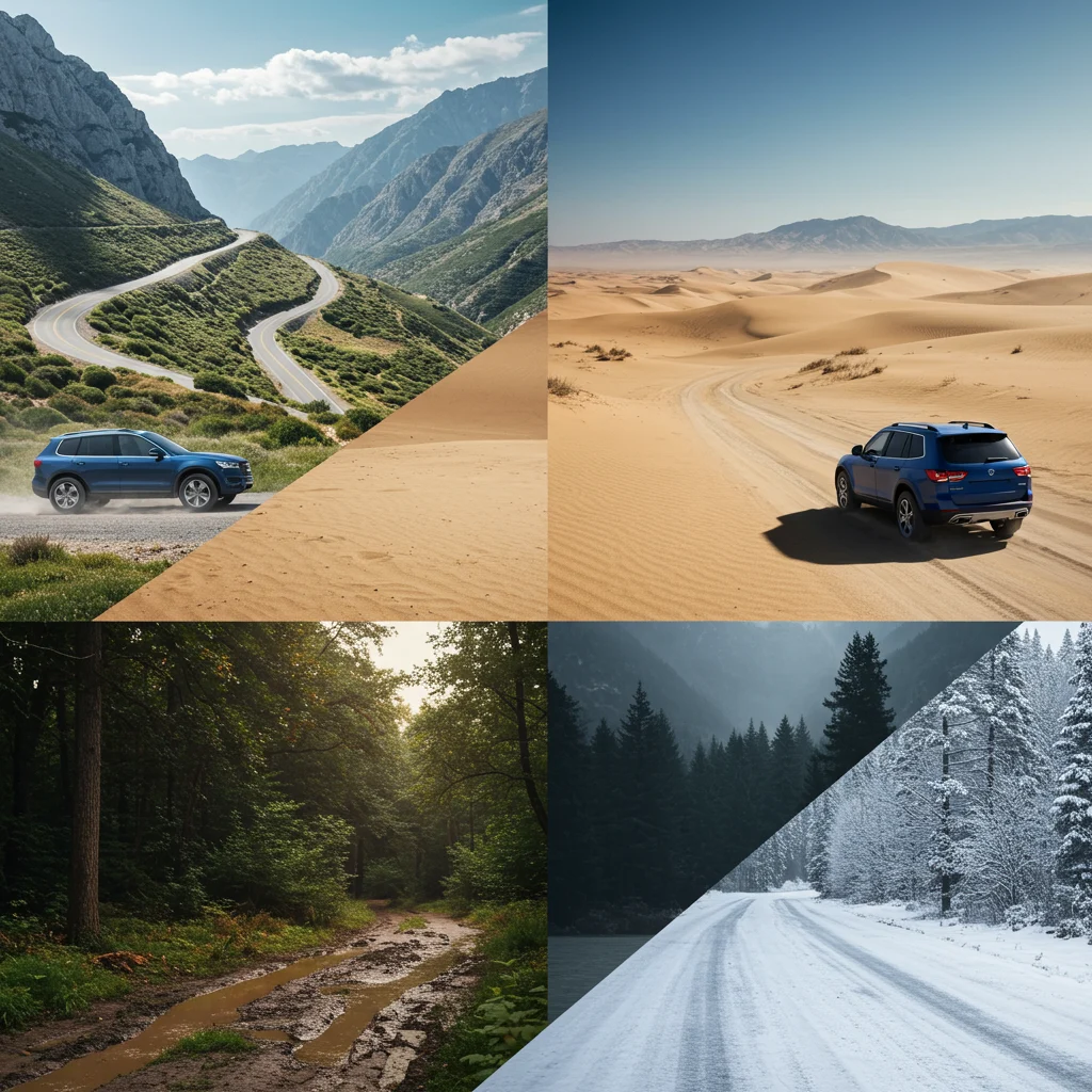 Tips for Driving in Varying Terrain