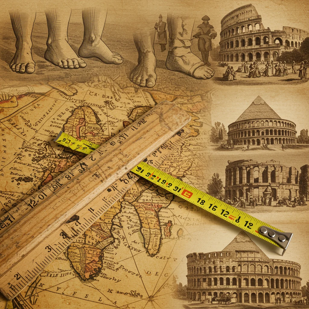 Understanding the History of Miles and Feet