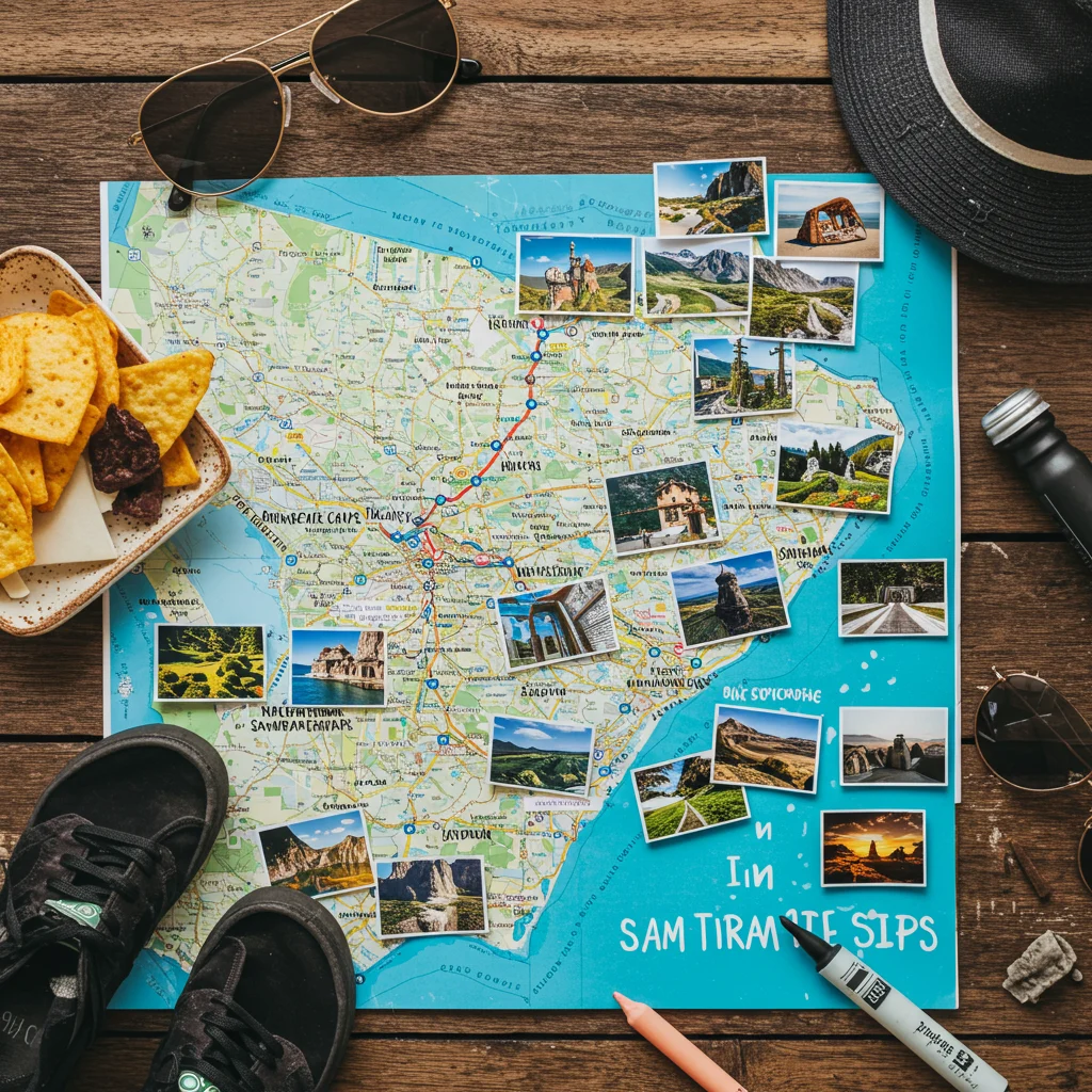 What Does a Day-by-Day Itinerary Look Like for This Road Trip?