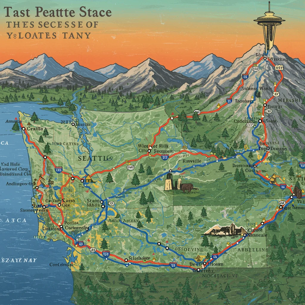 What Route Options Are Available for Driving from Seattle to Yellowstone?